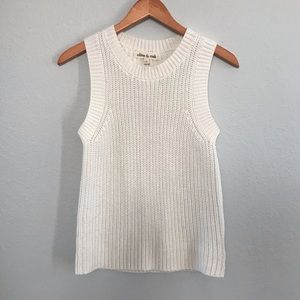 Olive & Oak knitted sleeveless top | Large
